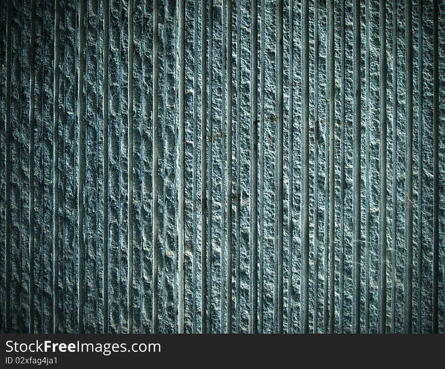 Texture of lines pattern Gray stone on wall