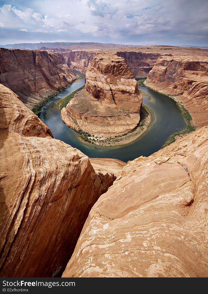 Horse Shoe Bend at Utah, USA