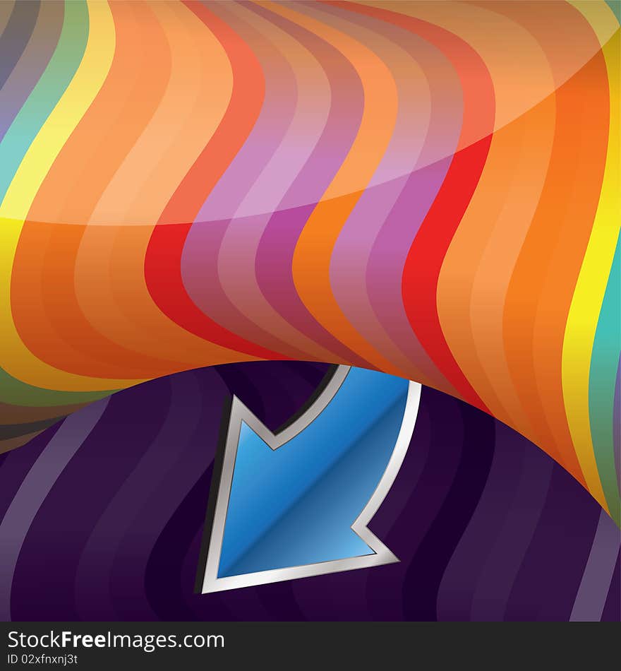 Abstract Background With Lines And Arrows