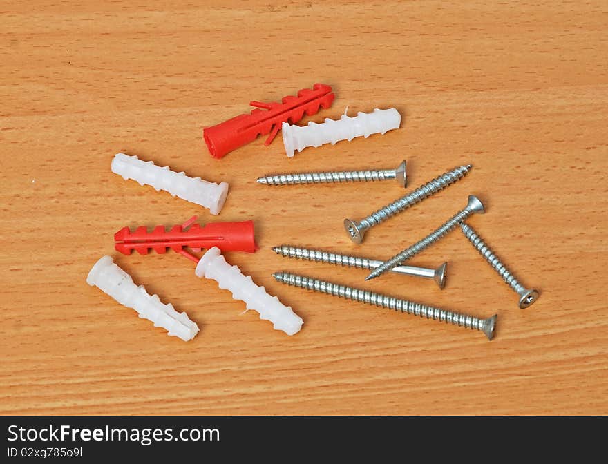 Close Up Of Screws