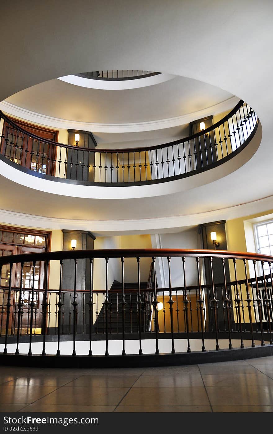 Spiral staircase - Scandinavian Architecture Interior