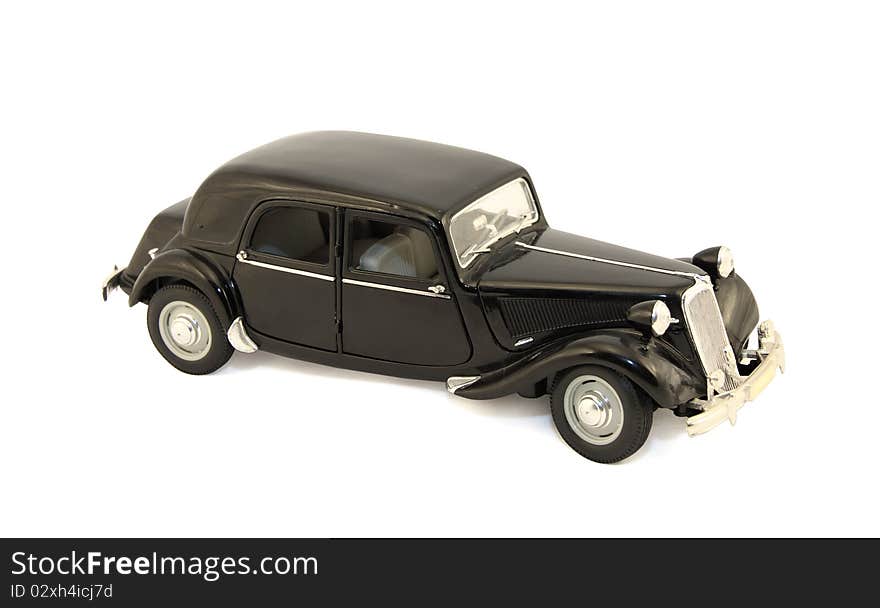 Model of the black car