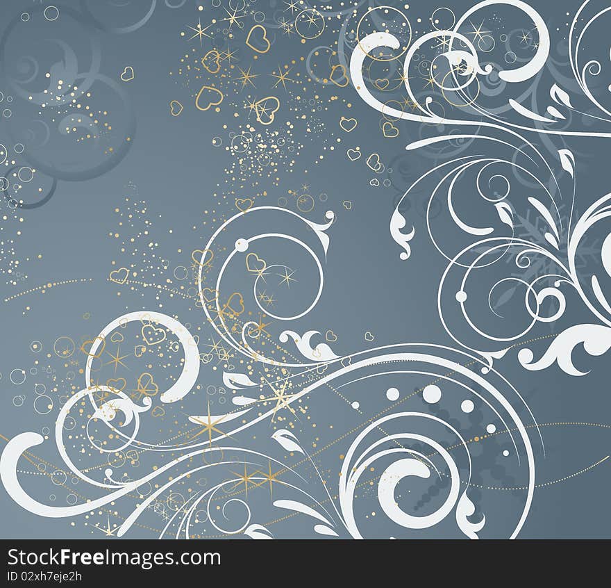 Abstract illustration. Suits well for design. Abstract illustration. Suits well for design.