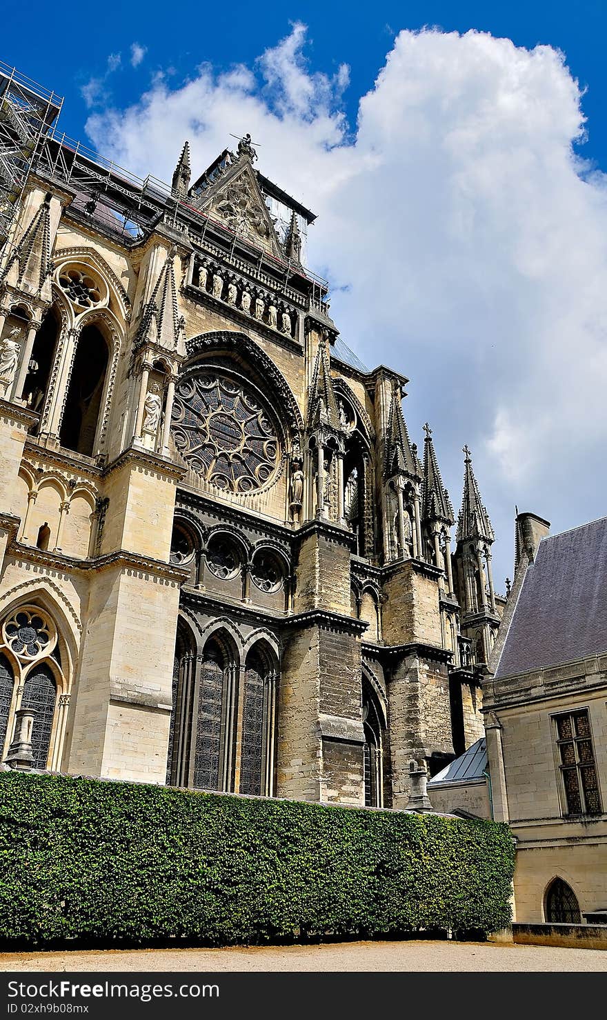 Cathedral of crownings of the French kings in Reims. Cathedral of crownings of the French kings in Reims.