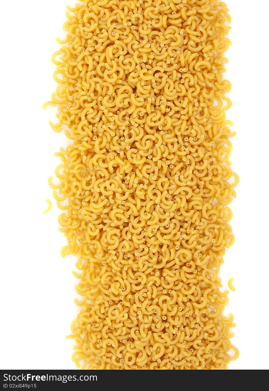 Series of images with pasta. Series of images with pasta