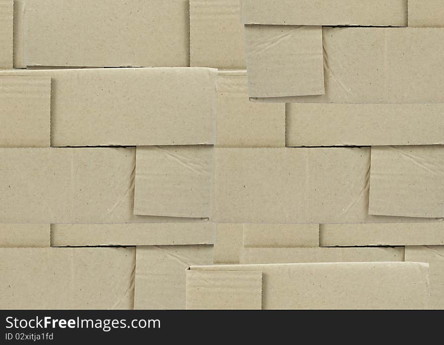 Background paper, corrugated stacked several. Background paper, corrugated stacked several