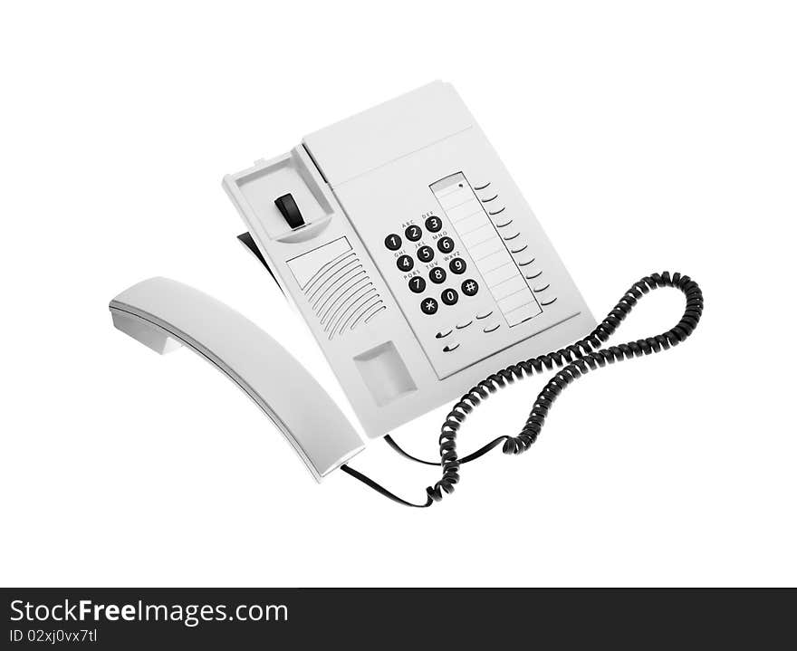 Telephone With Receiver Off