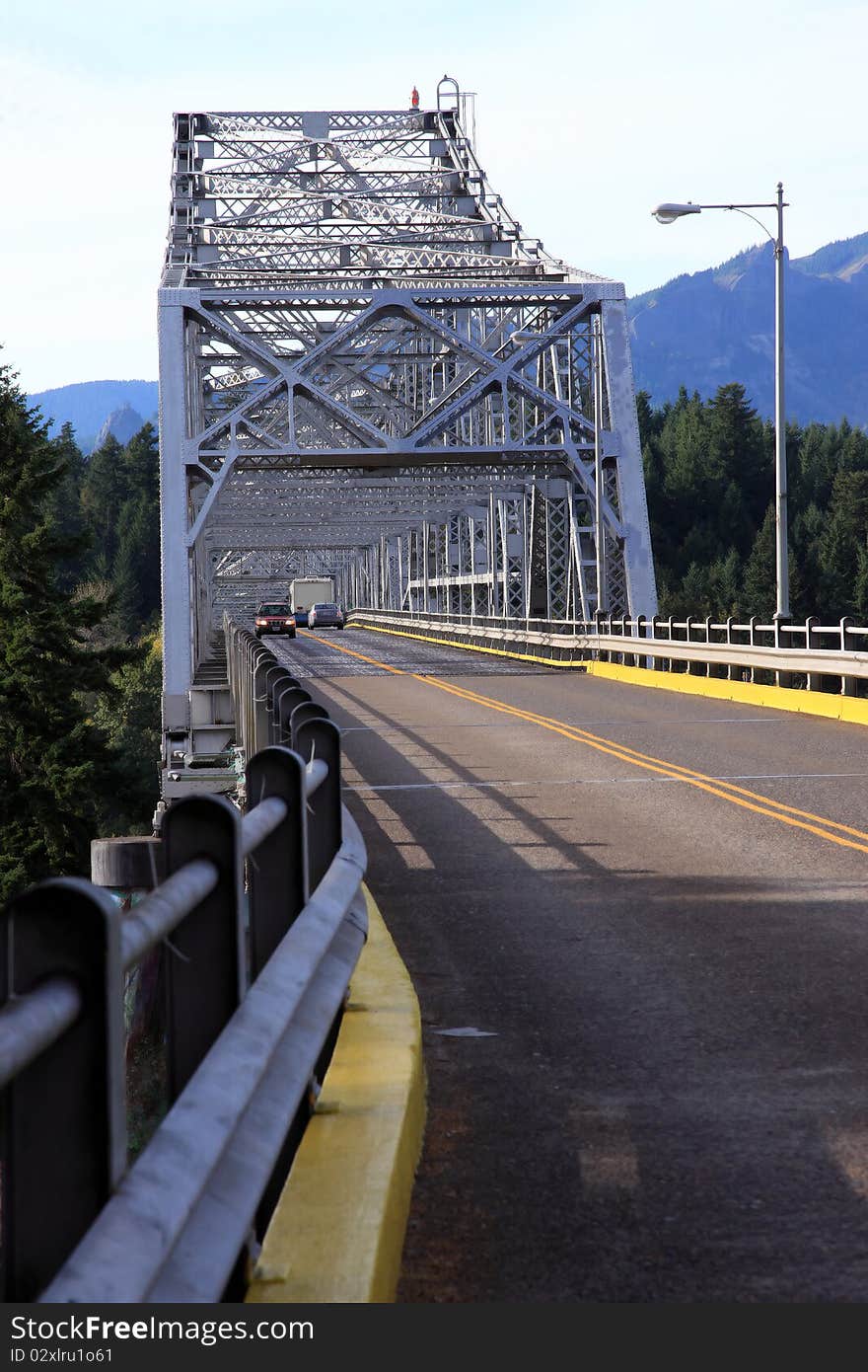 Bridge of the gods, Oregon.