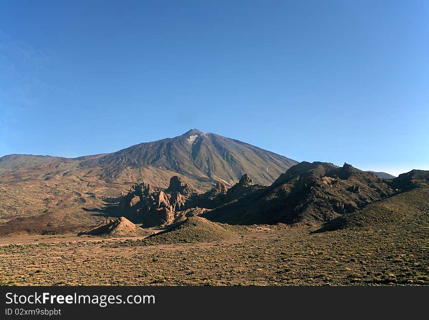 Mountain on Canary Islands