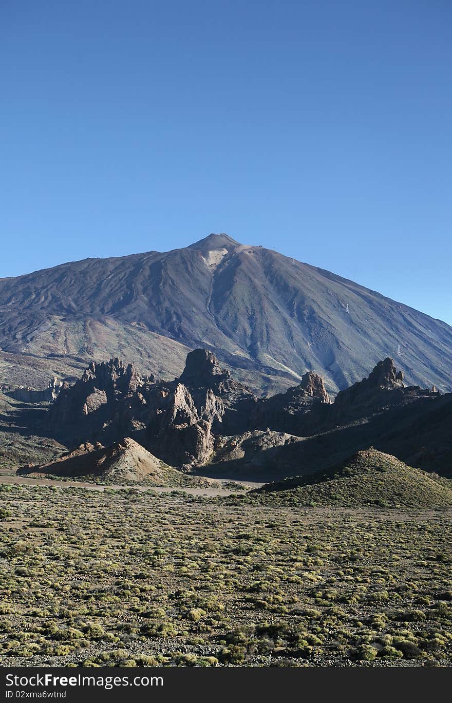 Mountain On Canary Islands