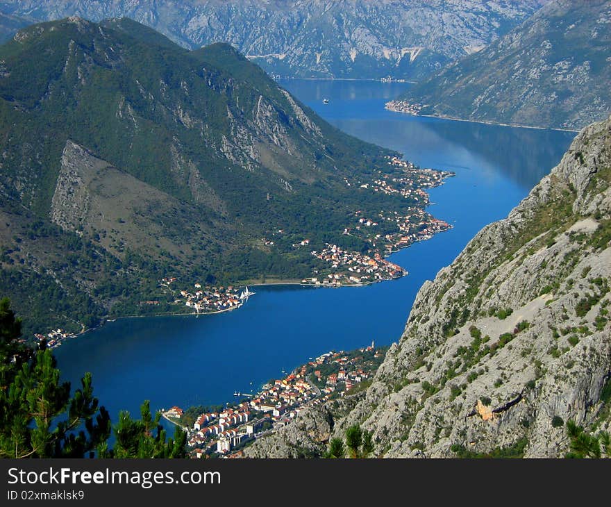 View of the Bay of Kotor 2