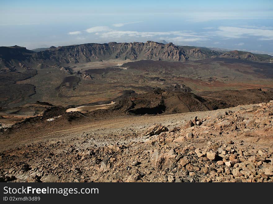 Mountain on Canary Islands