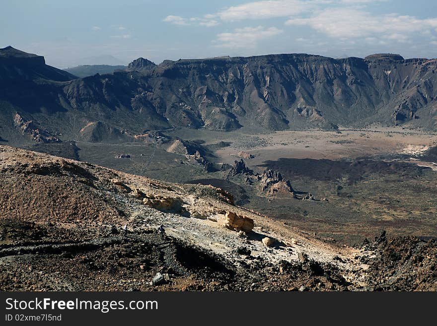 Mountains on Canary Islands