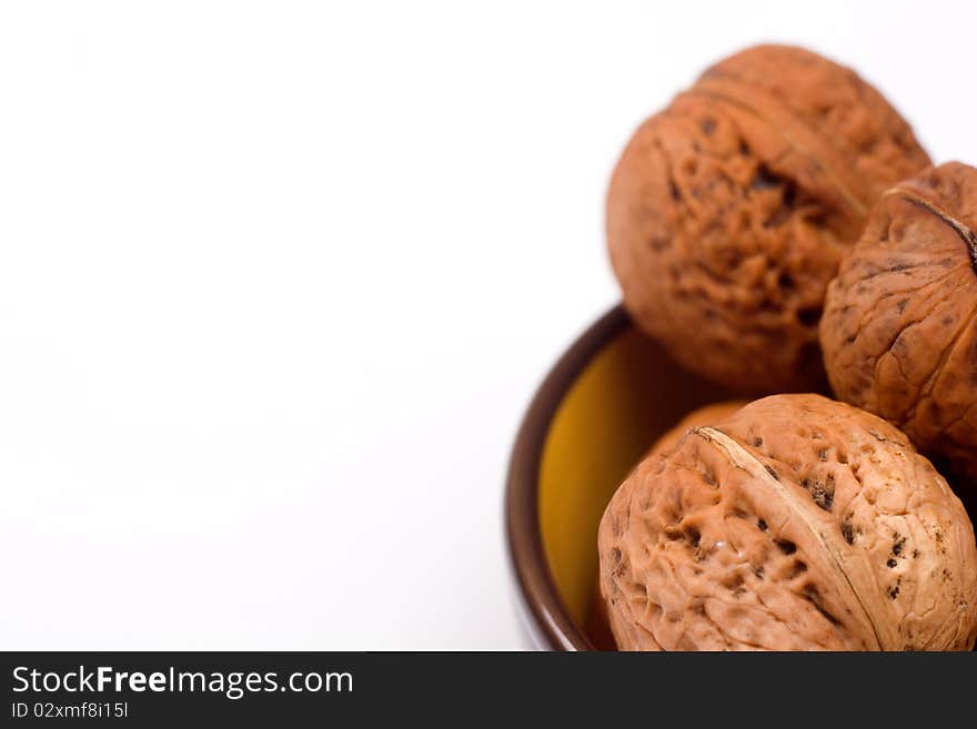 Walnuts in a bowl