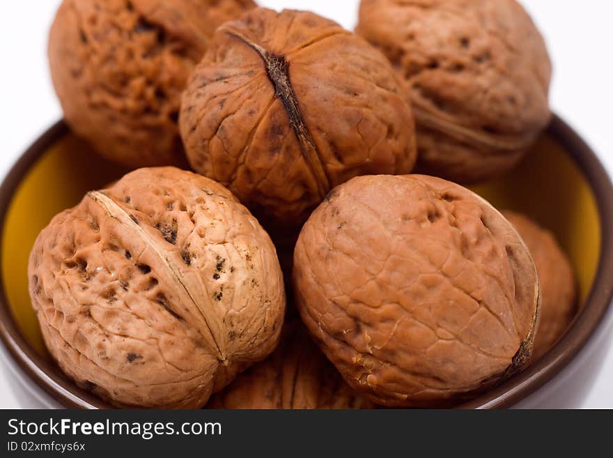 Walnuts In A Bowl