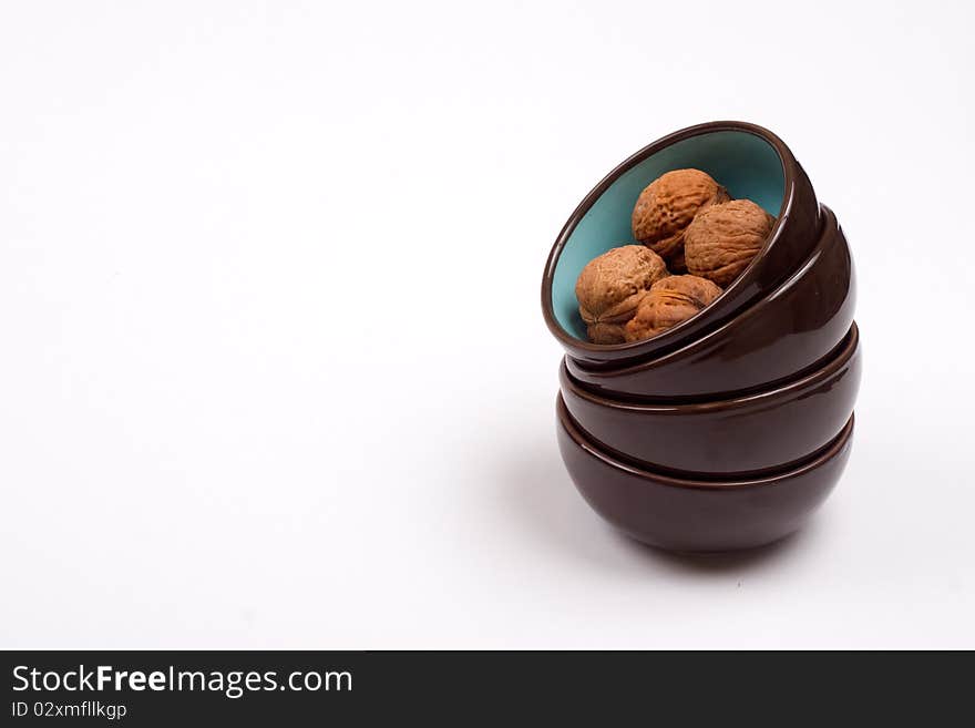 Walnuts in a bowl