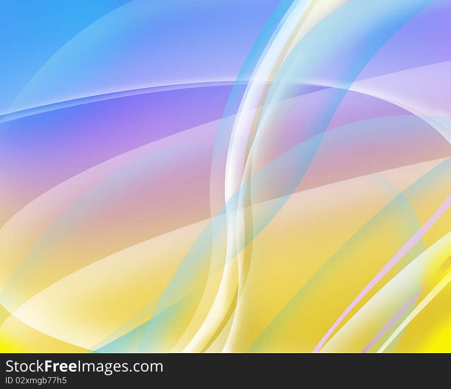 Abstract background colourful waves flowing shapes. Abstract background colourful waves flowing shapes