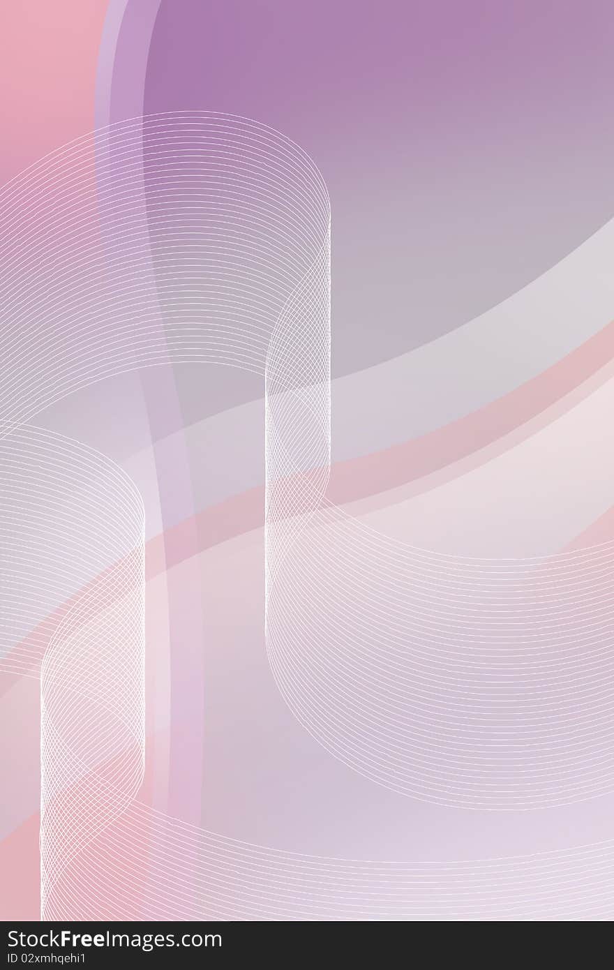 Purple and pink dream pattern in vertical format