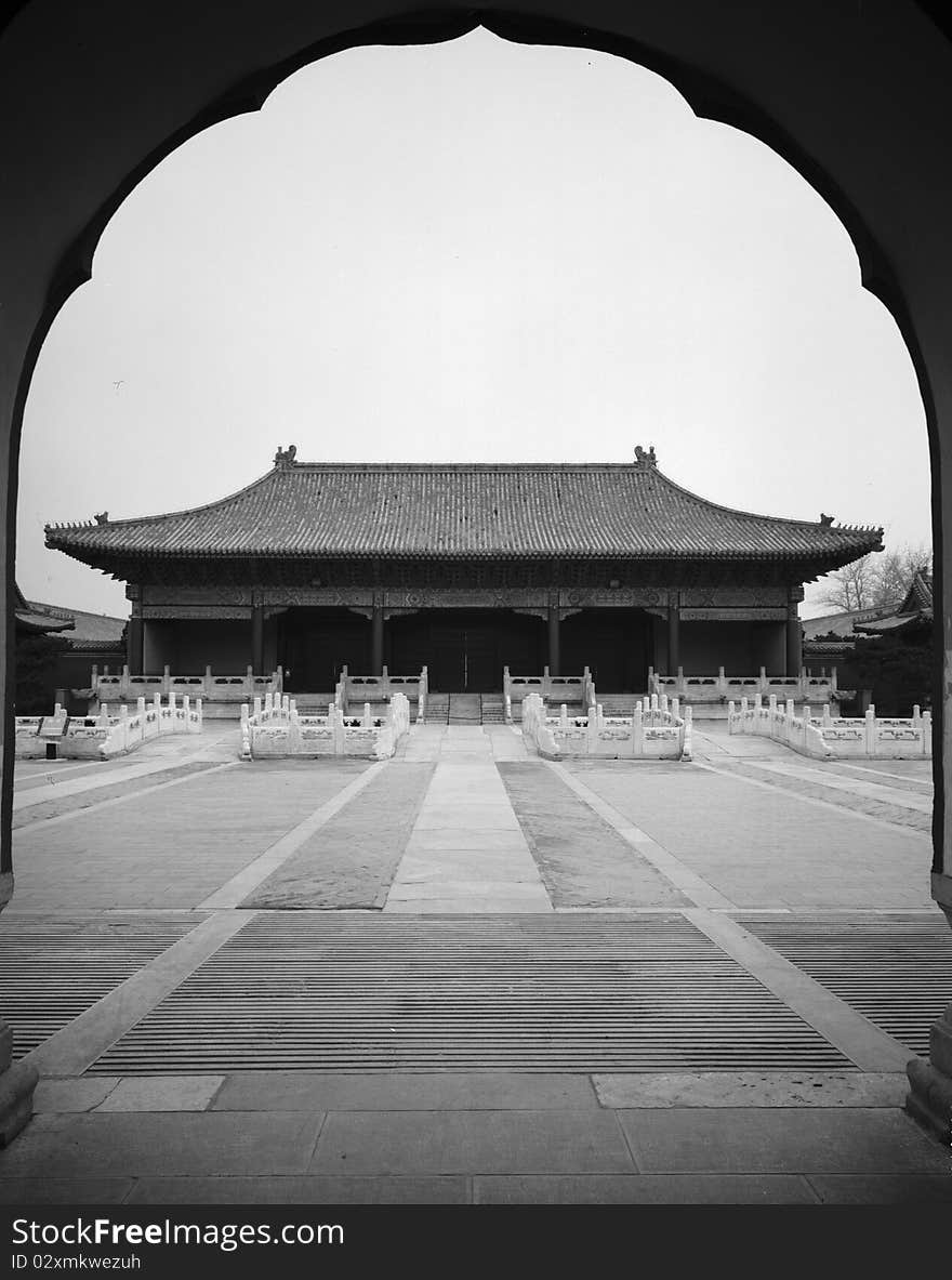 The Door of Imperial Ancestral Temple