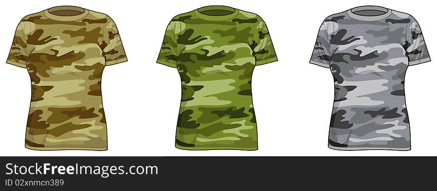 Women military shirts