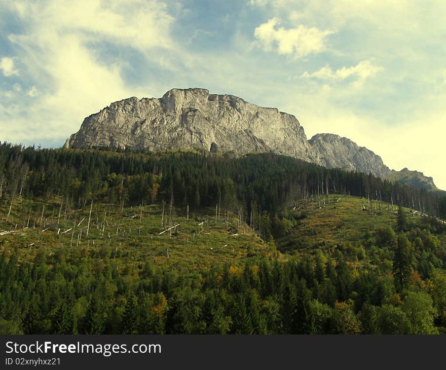 Mountains in Slovakia (Belanske Tatry)