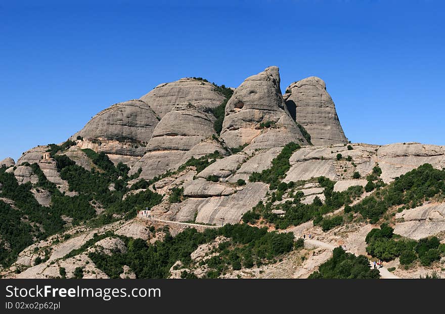 Mountain Montserrat