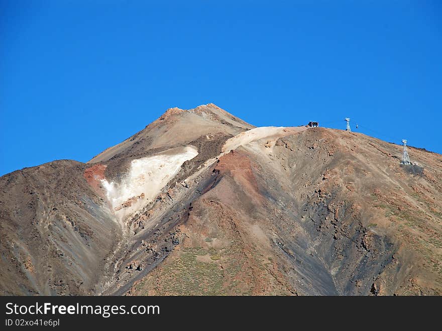 The famous teide of tenerife