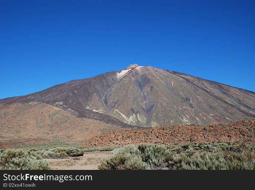 The famous teide of tenerife