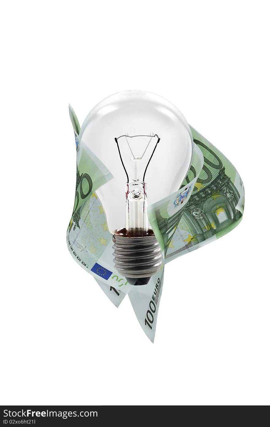 Bulb and money