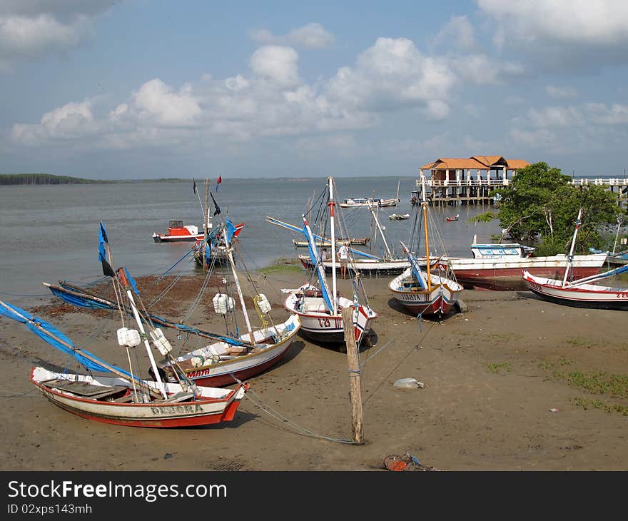 Fishing port of Salinas - North of Brazil