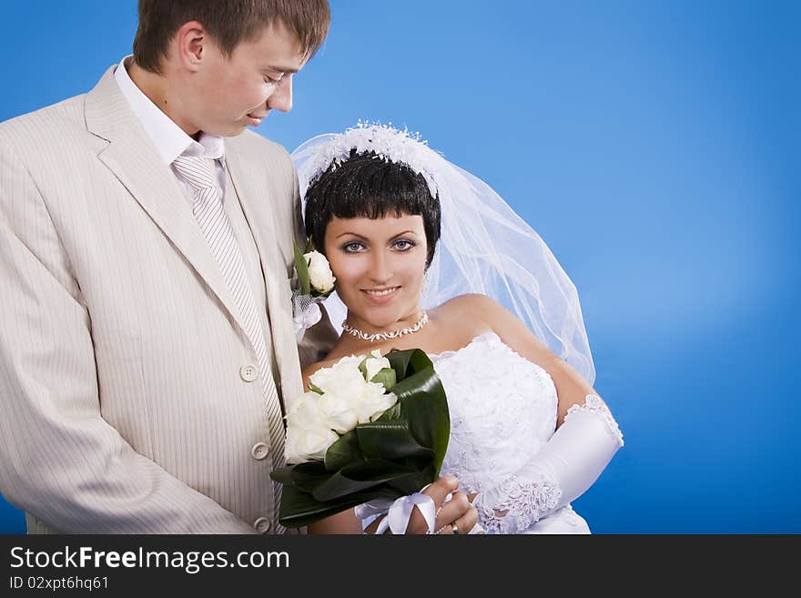 Groom And Beautiful Bride