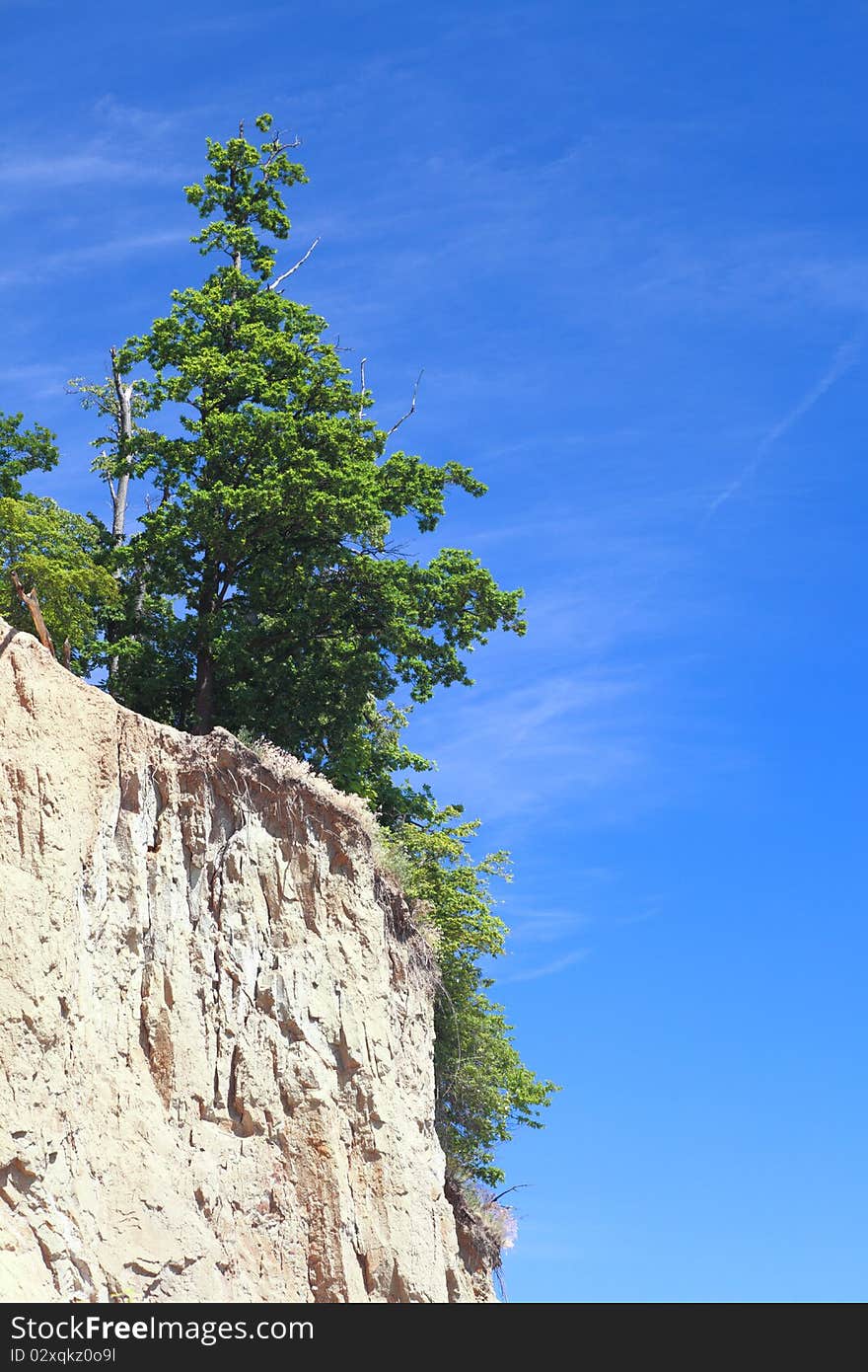 Cliff in Gdynia  POLAND