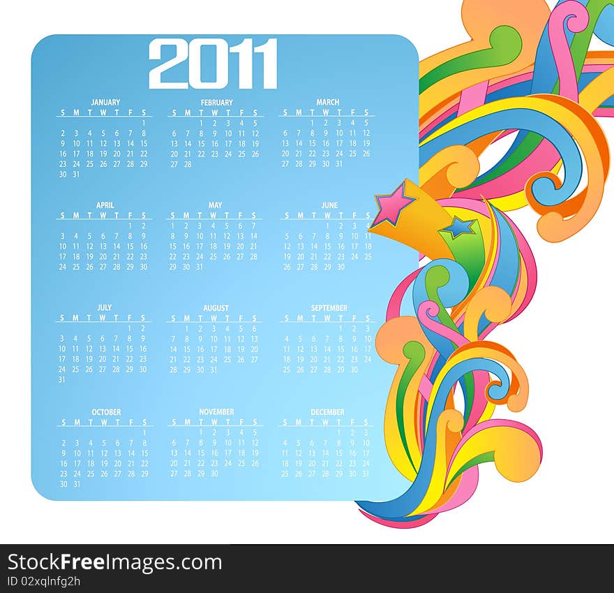 Calendar for 2011