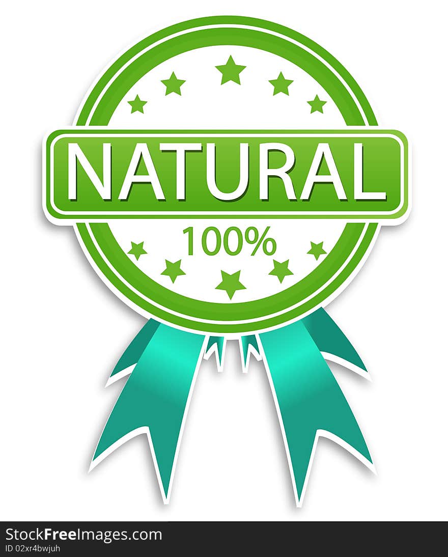 Natural Product Or Food Label