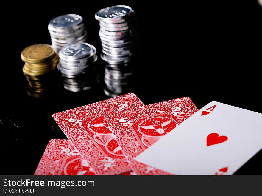 Poker java using metal coin currency directly