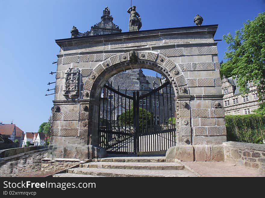 The Castle Haemelschenburg in Germany