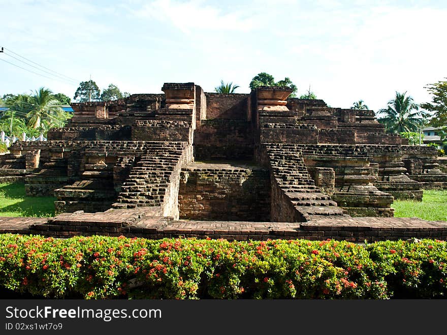 Thai older site in chaiya ,surathanee, thailand