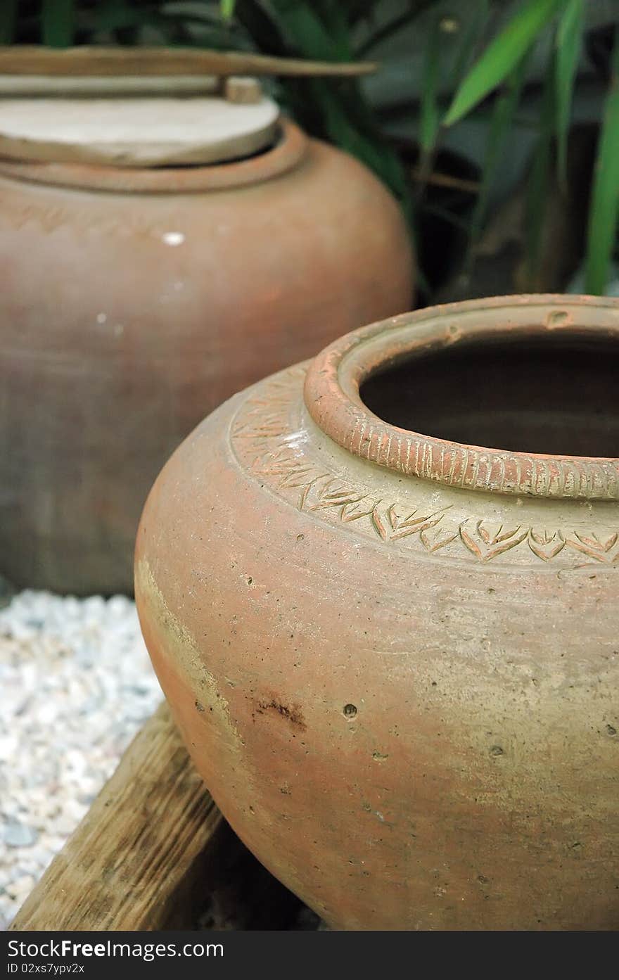 Jar Made Of Clay