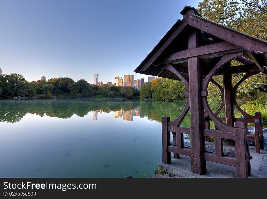 Central Park In Early Autumn