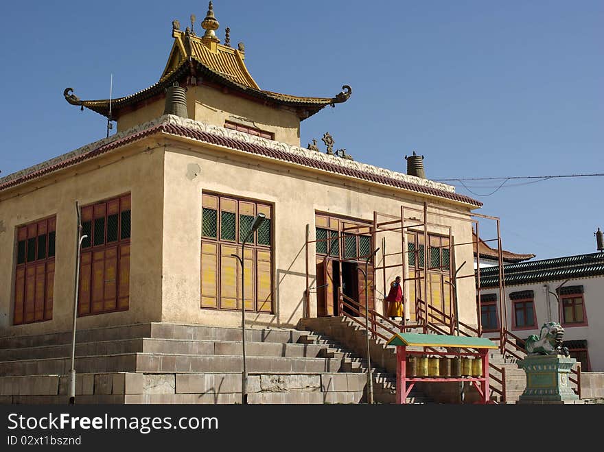 Gandan Monastery, Mongolia