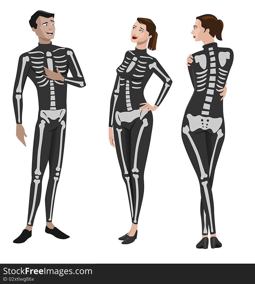 Halloween Skeleton Costumes