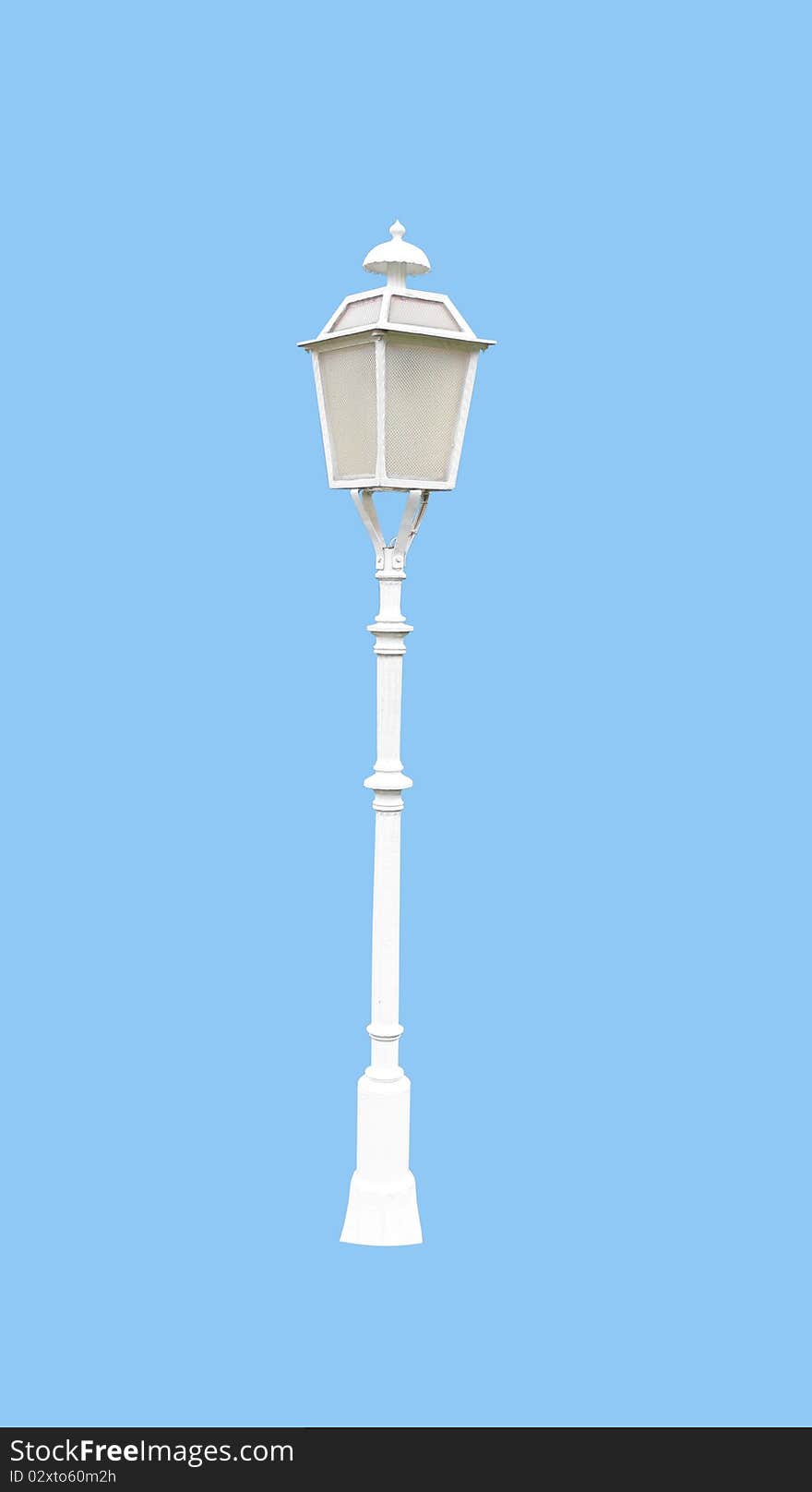 Exterior Light With Pedestal Base