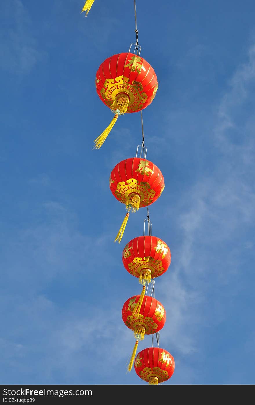 Lantern in the sky, watlengneyee2 of thailand