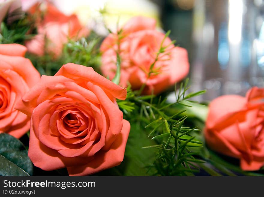 Beautiful arrangement at chinese wedding. Beautiful arrangement at chinese wedding