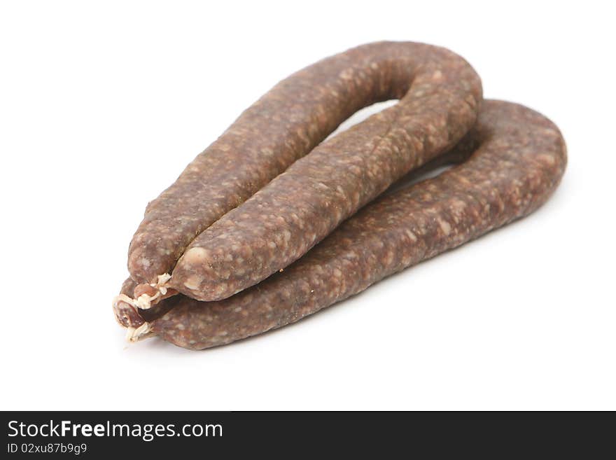 Sudzhuk - one of the traditional sausage from the Turkic peoples