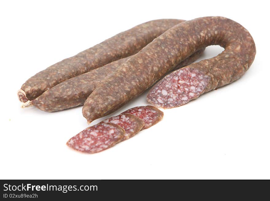 Sudzhuk - one of the traditional sausage from the Turkic peoples