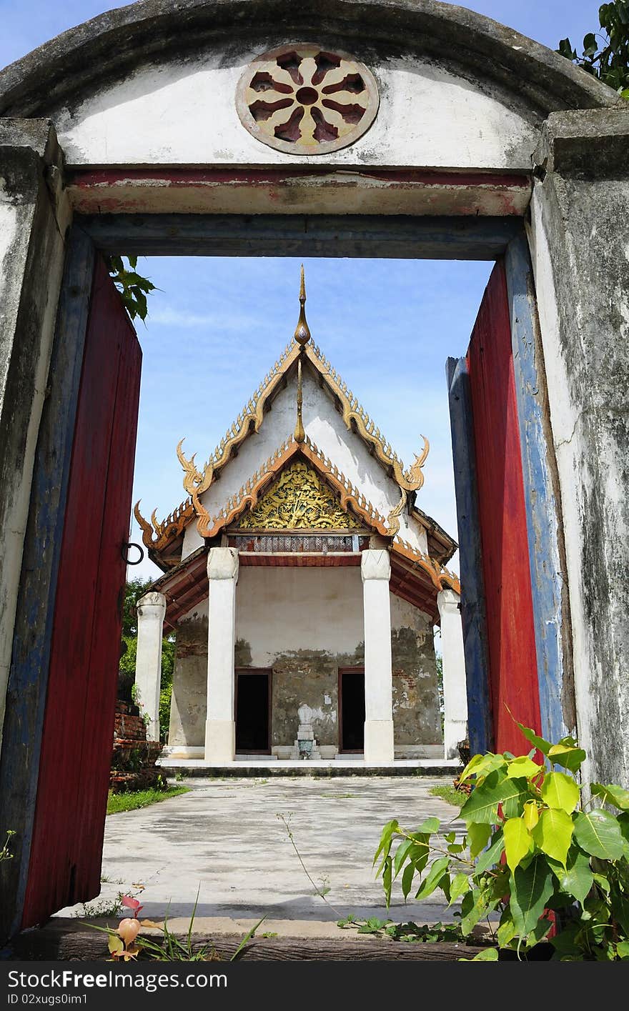 Buddhist temple, Buddhist monastery, in the temple of Thailand