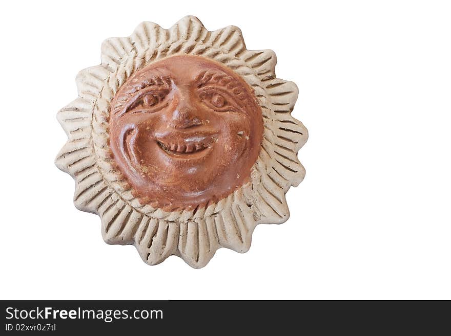 Ceramic sun