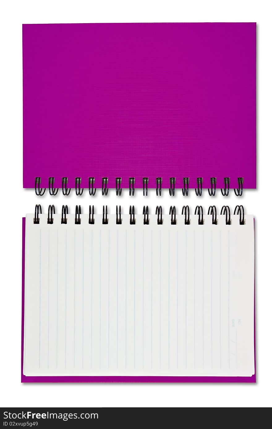 Purple Note Book