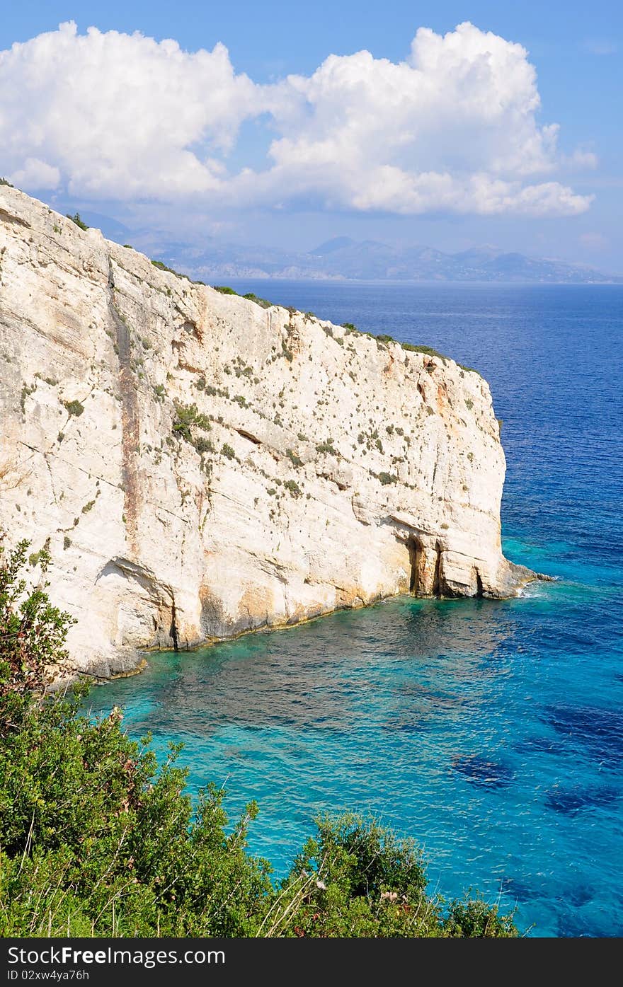 Zakynthos coast,Greek Island,Greece